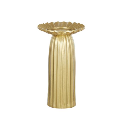 Ilona Metal Candle holder - Gold
